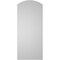 Ekena Millwork Arch Top Surface Mount PVC Gable Vent: Functional, w/ 3-1/2"W x 1"P Standard Frame, 12"W x 28"H GVPAR12X2801SF - alternate 3
